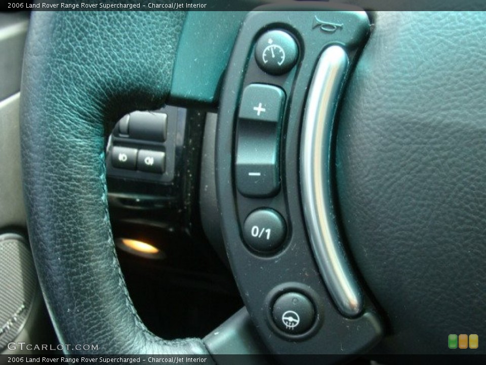 Charcoal/Jet Interior Controls for the 2006 Land Rover Range Rover Supercharged #93133899