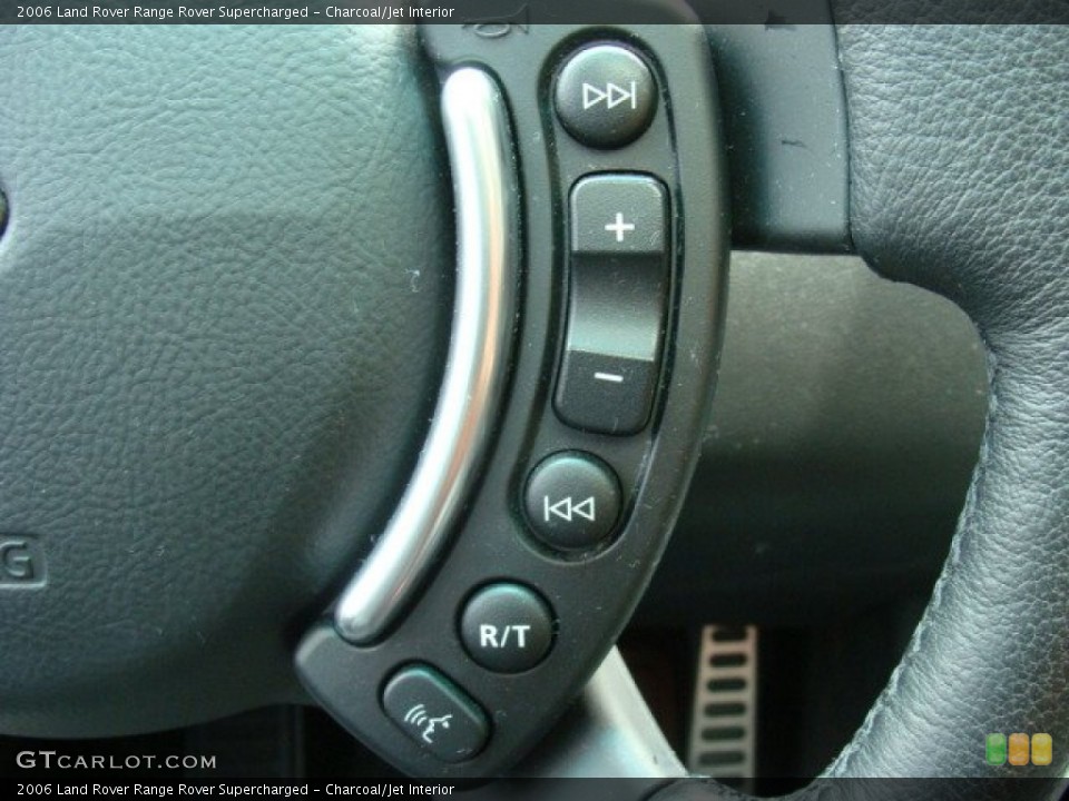 Charcoal/Jet Interior Controls for the 2006 Land Rover Range Rover Supercharged #93133908