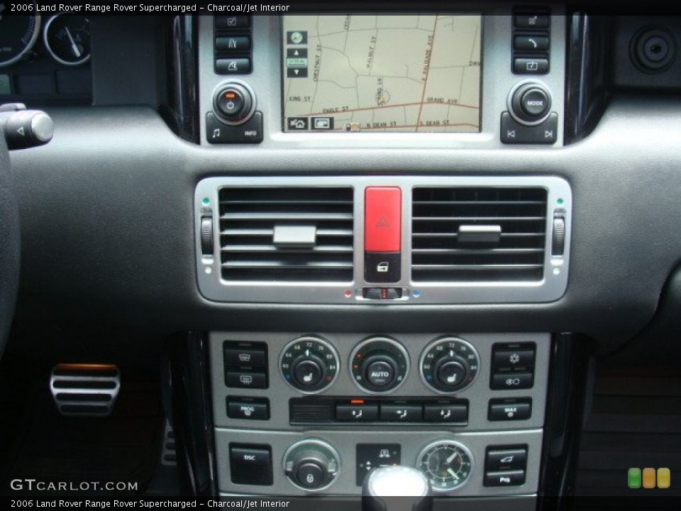 Charcoal/Jet Interior Controls for the 2006 Land Rover Range Rover Supercharged #93133923