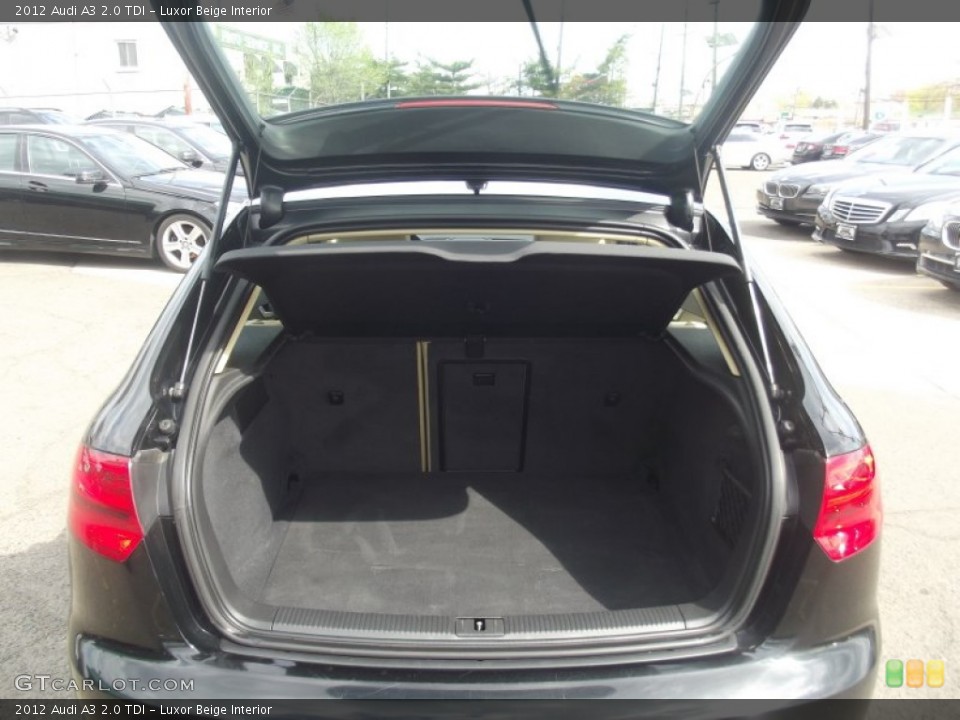 Luxor Beige Interior Trunk for the 2012 Audi A3 2.0 TDI #93134658