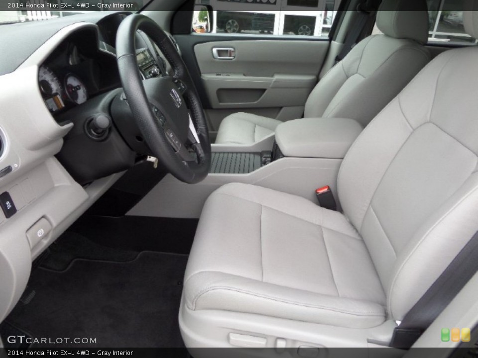 Gray Interior Photo for the 2014 Honda Pilot EX-L 4WD #93134820