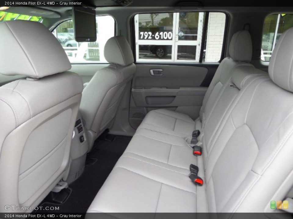 Gray Interior Rear Seat for the 2014 Honda Pilot EX-L 4WD #93134838
