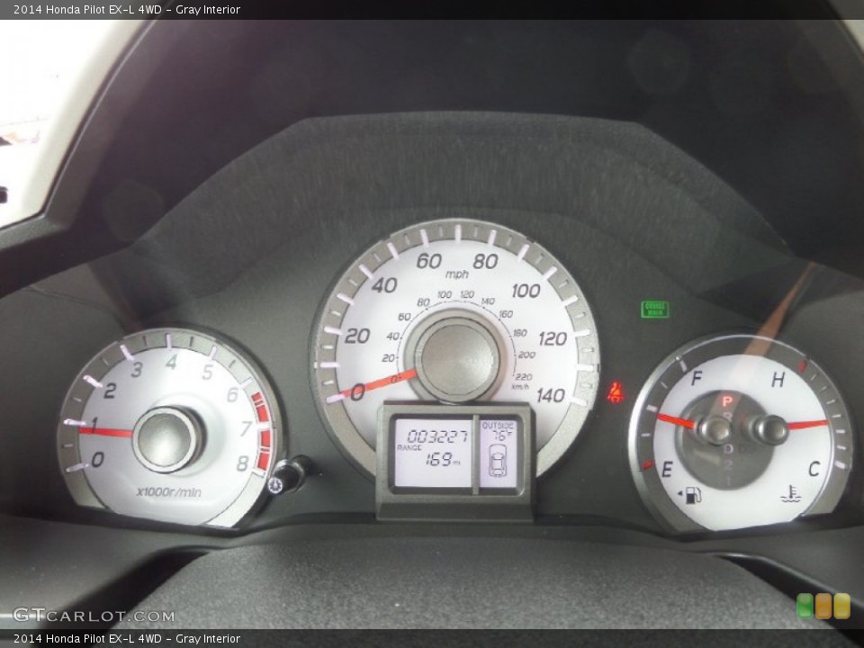 Gray Interior Gauges for the 2014 Honda Pilot EX-L 4WD #93134872