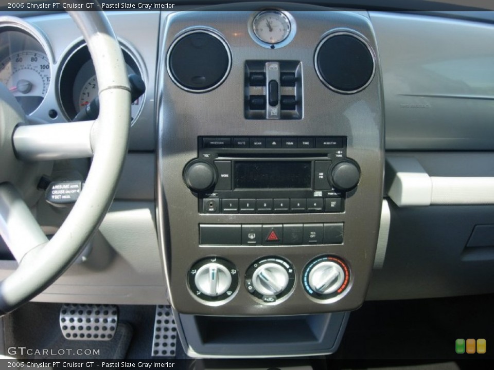 Pastel Slate Gray Interior Controls for the 2006 Chrysler PT Cruiser GT #93137025