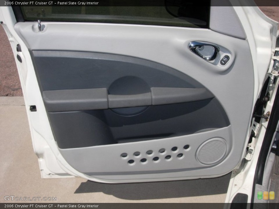 Pastel Slate Gray Interior Door Panel for the 2006 Chrysler PT Cruiser GT #93137112