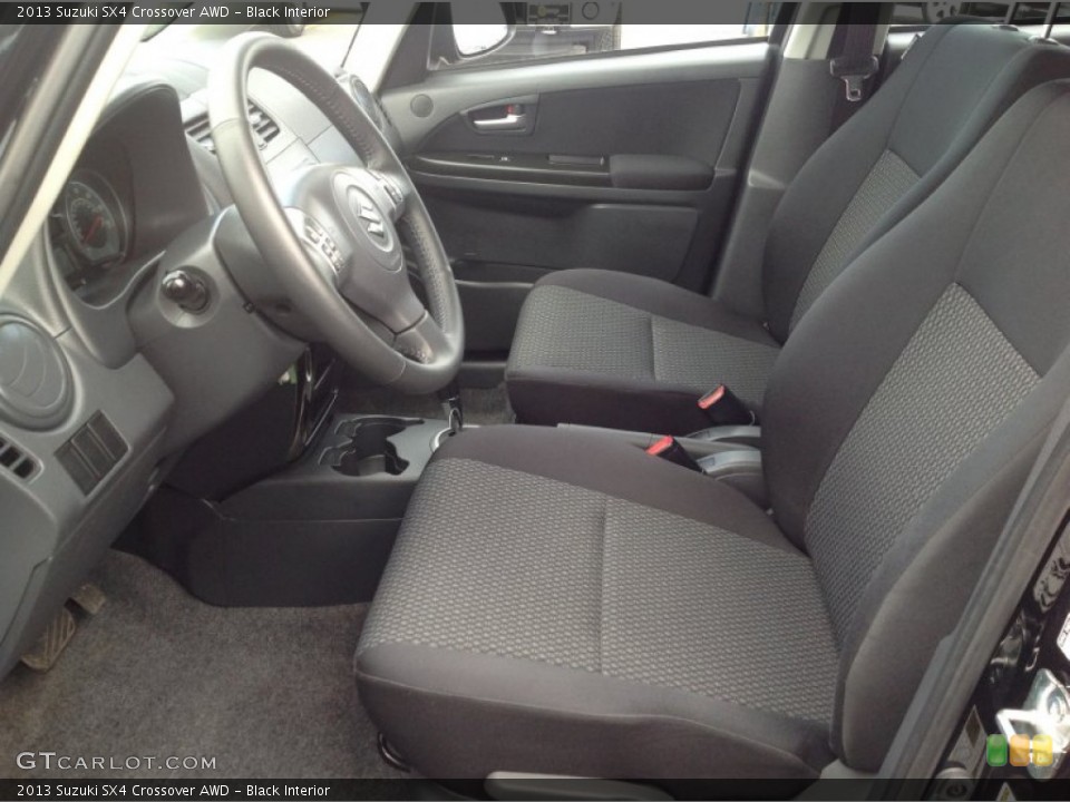 Black 2013 Suzuki SX4 Interiors