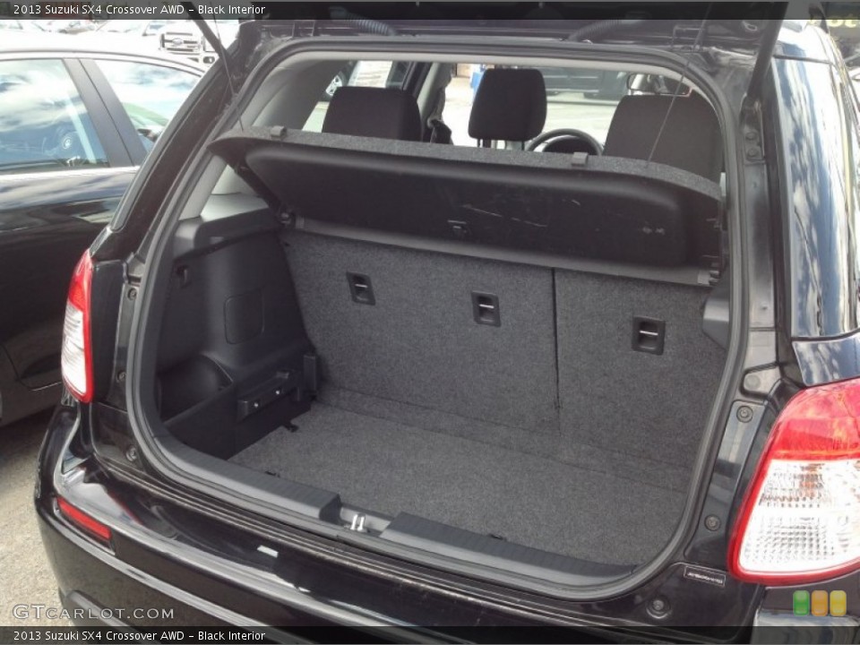 Black Interior Trunk for the 2013 Suzuki SX4 Crossover AWD #93137406