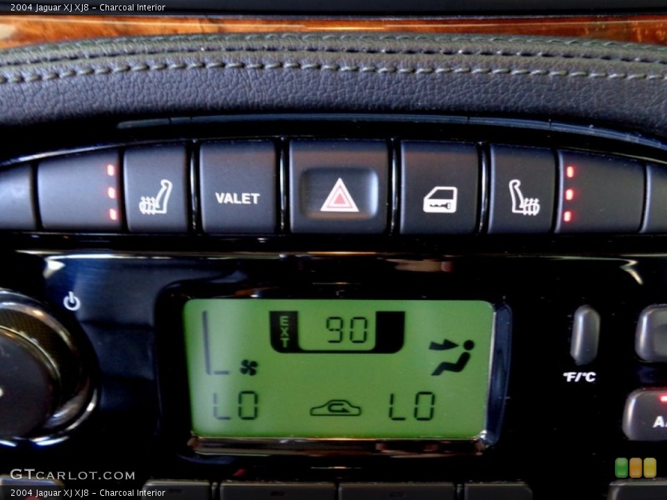 Charcoal Interior Controls for the 2004 Jaguar XJ XJ8 #93138141