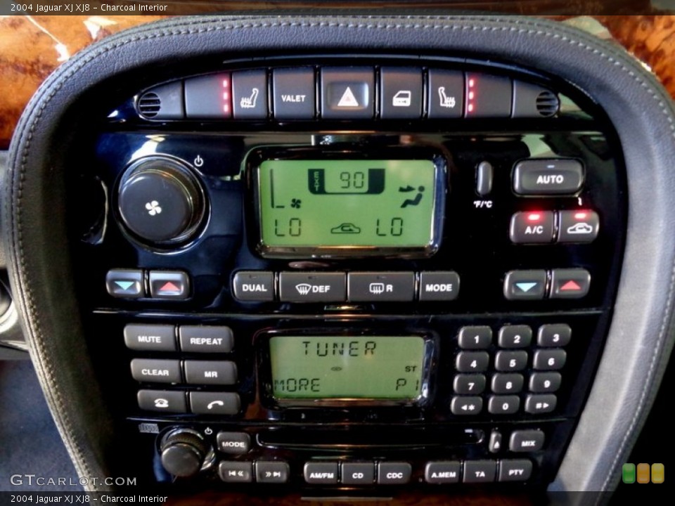 Charcoal Interior Controls for the 2004 Jaguar XJ XJ8 #93138193