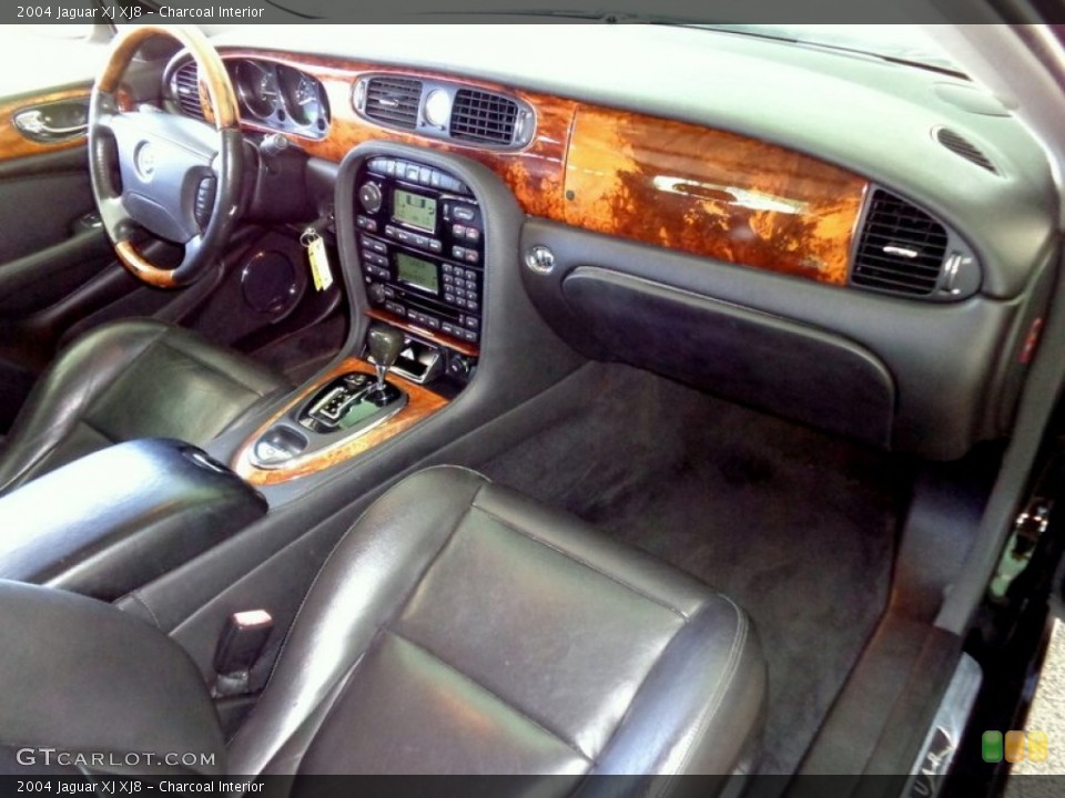 Charcoal Interior Dashboard for the 2004 Jaguar XJ XJ8 #93138523
