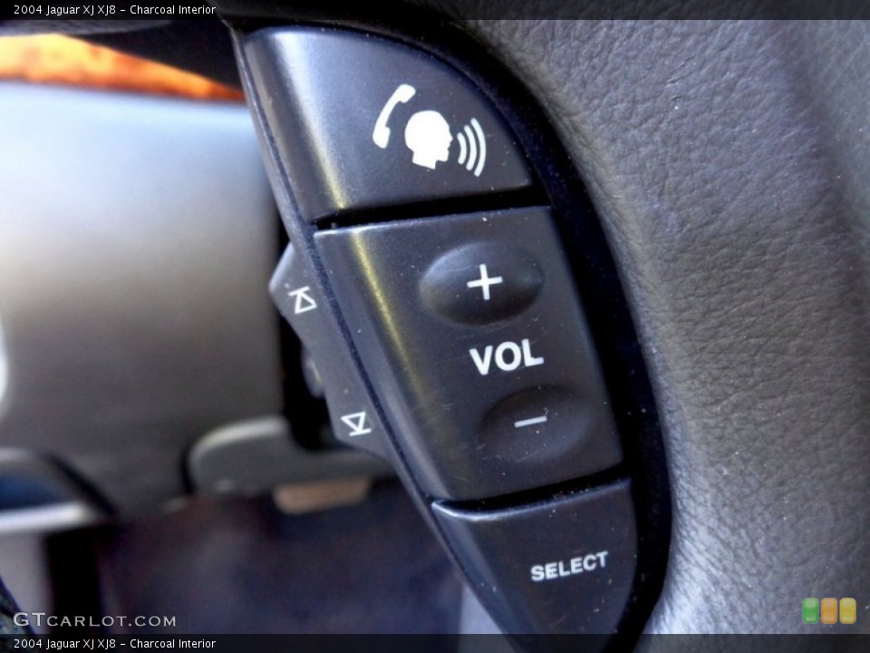 Charcoal Interior Controls for the 2004 Jaguar XJ XJ8 #93138577