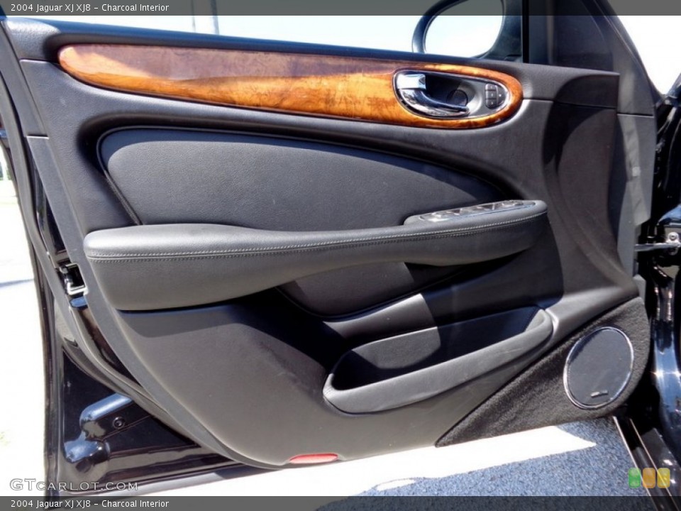 Charcoal Interior Door Panel for the 2004 Jaguar XJ XJ8 #93139693