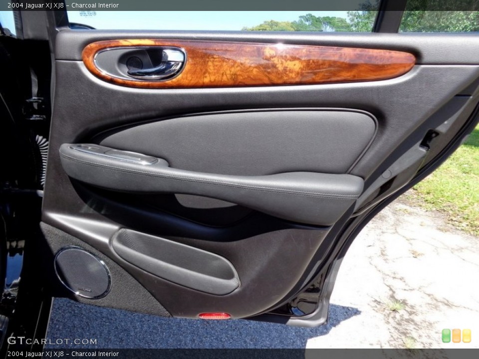 Charcoal Interior Door Panel for the 2004 Jaguar XJ XJ8 #93139777