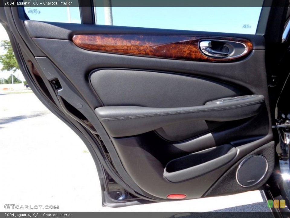Charcoal Interior Door Panel for the 2004 Jaguar XJ XJ8 #93139849