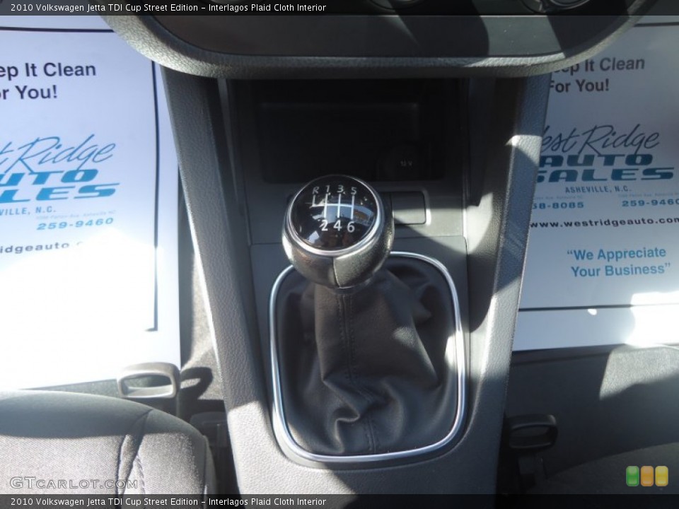Interlagos Plaid Cloth Interior Transmission for the 2010 Volkswagen Jetta TDI Cup Street Edition #93145444