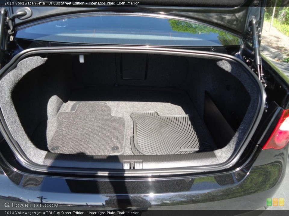Interlagos Plaid Cloth Interior Trunk for the 2010 Volkswagen Jetta TDI Cup Street Edition #93145633