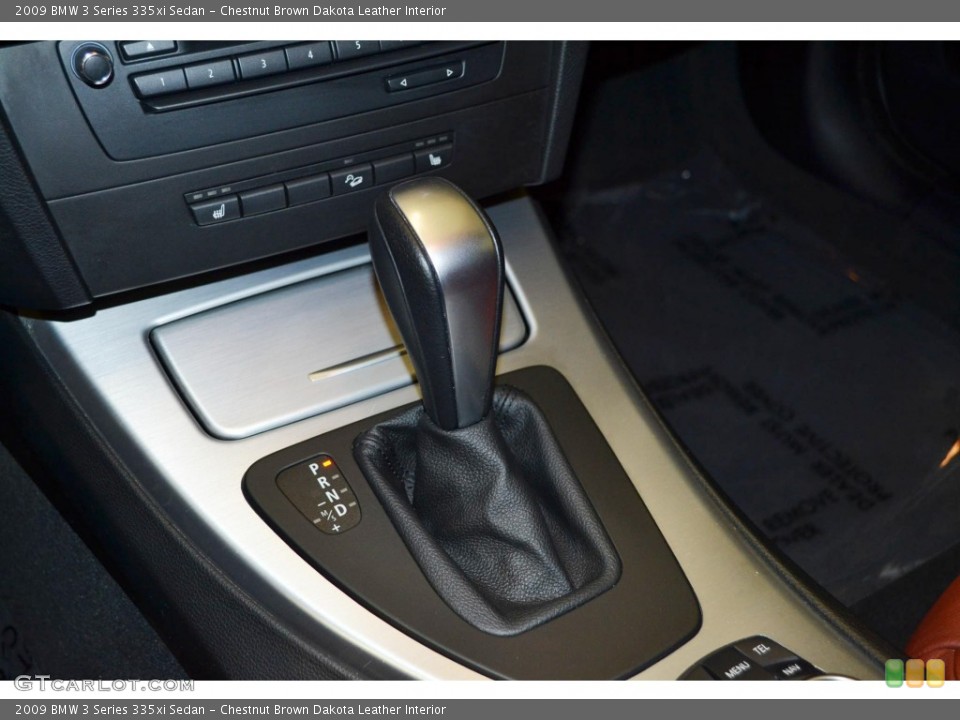 Chestnut Brown Dakota Leather Interior Transmission for the 2009 BMW 3 Series 335xi Sedan #93146014
