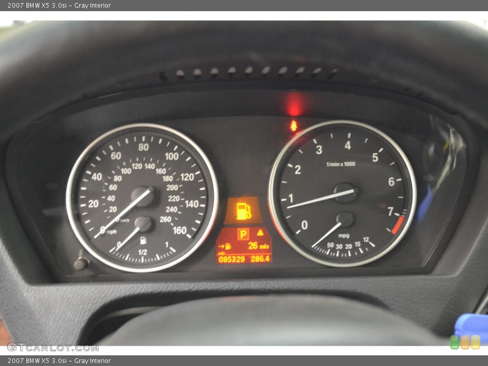 Gray Interior Gauges for the 2007 BMW X5 3.0si #93148141
