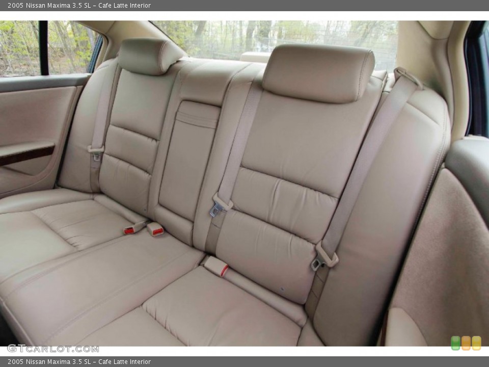 Cafe Latte Interior Rear Seat for the 2005 Nissan Maxima 3.5 SL #93151957