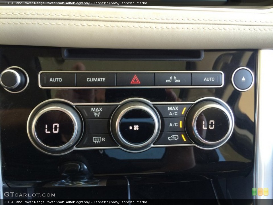 Espresso/Ivory/Espresso Interior Controls for the 2014 Land Rover Range Rover Sport Autobiography #93154684