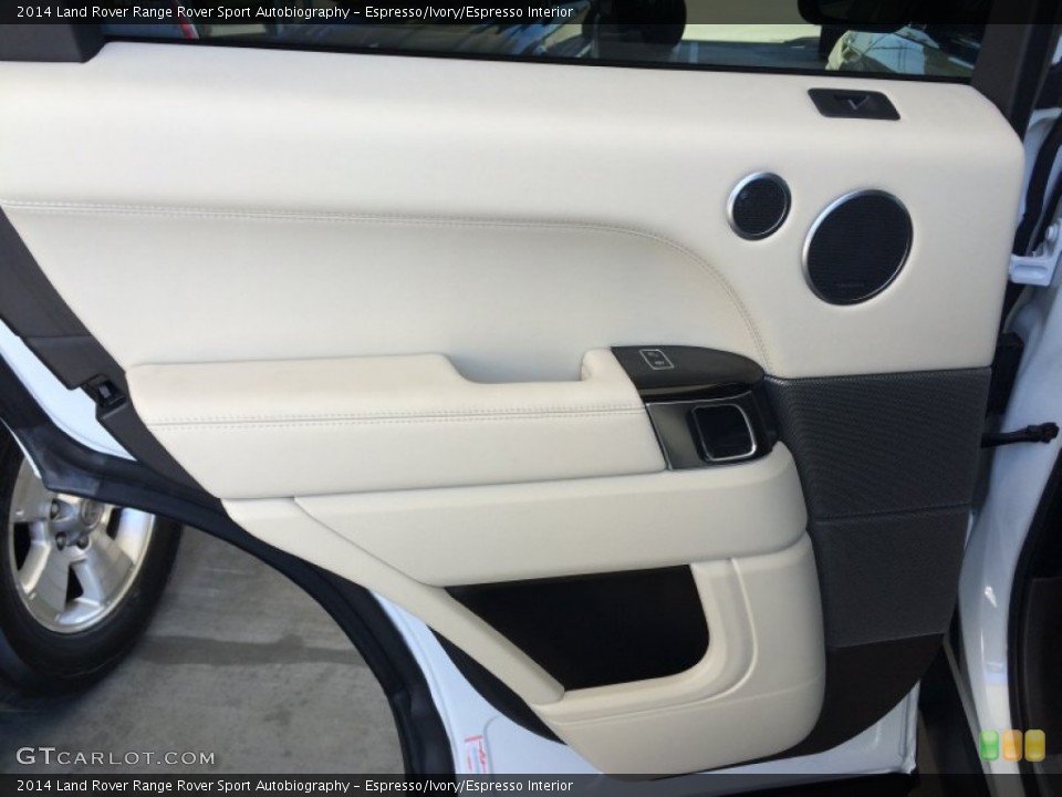 Espresso/Ivory/Espresso Interior Door Panel for the 2014 Land Rover Range Rover Sport Autobiography #93154726