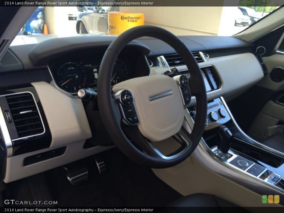 Espresso/Ivory/Espresso Interior Dashboard for the 2014 Land Rover Range Rover Sport Autobiography #93154762