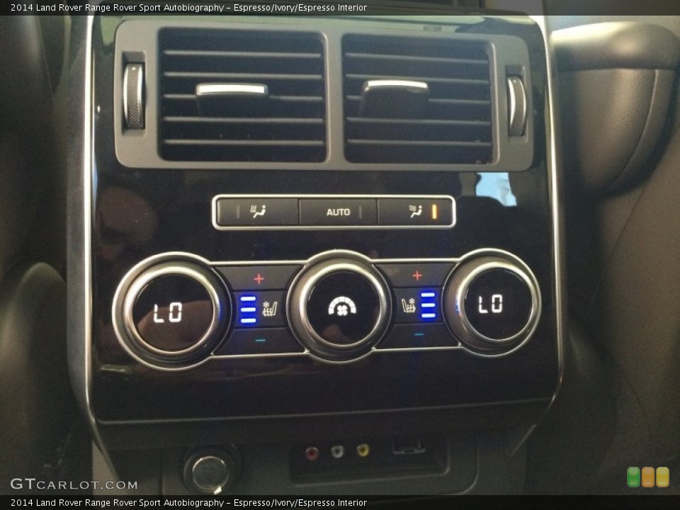 Espresso/Ivory/Espresso Interior Controls for the 2014 Land Rover Range Rover Sport Autobiography #93154795