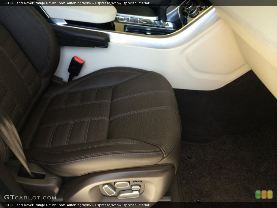 Espresso/Ivory/Espresso Interior Front Seat for the 2014 Land Rover Range Rover Sport Autobiography #93154879