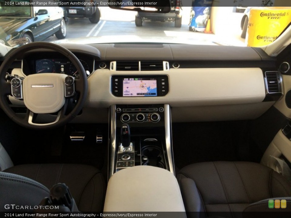 Espresso/Ivory/Espresso Interior Photo for the 2014 Land Rover Range Rover Sport Autobiography #93154894