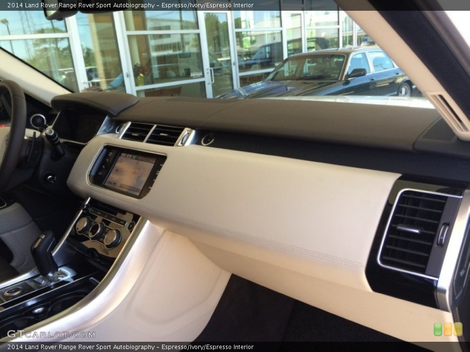Espresso/Ivory/Espresso Interior Dashboard for the 2014 Land Rover Range Rover Sport Autobiography #93154903