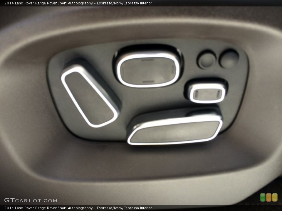 Espresso/Ivory/Espresso Interior Controls for the 2014 Land Rover Range Rover Sport Autobiography #93154918