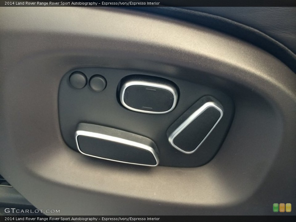 Espresso/Ivory/Espresso Interior Controls for the 2014 Land Rover Range Rover Sport Autobiography #93154939