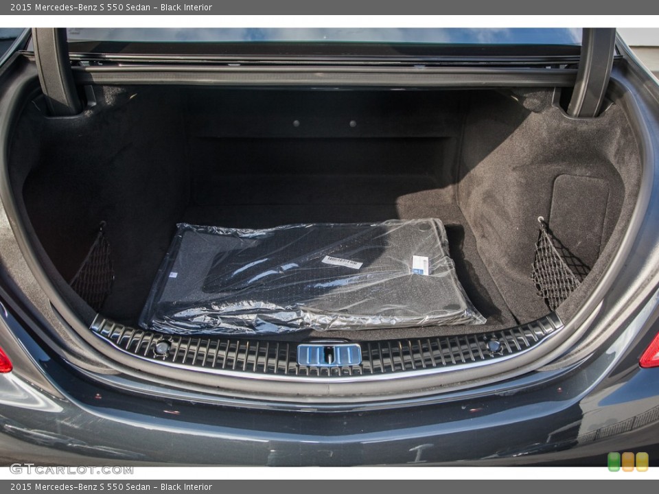 Black Interior Trunk for the 2015 Mercedes-Benz S 550 Sedan #93155326