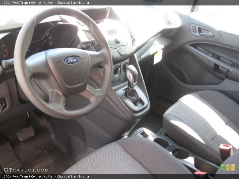 Charcoal Black Interior Prime Interior for the 2014 Ford Transit Connect XL Van #93158046