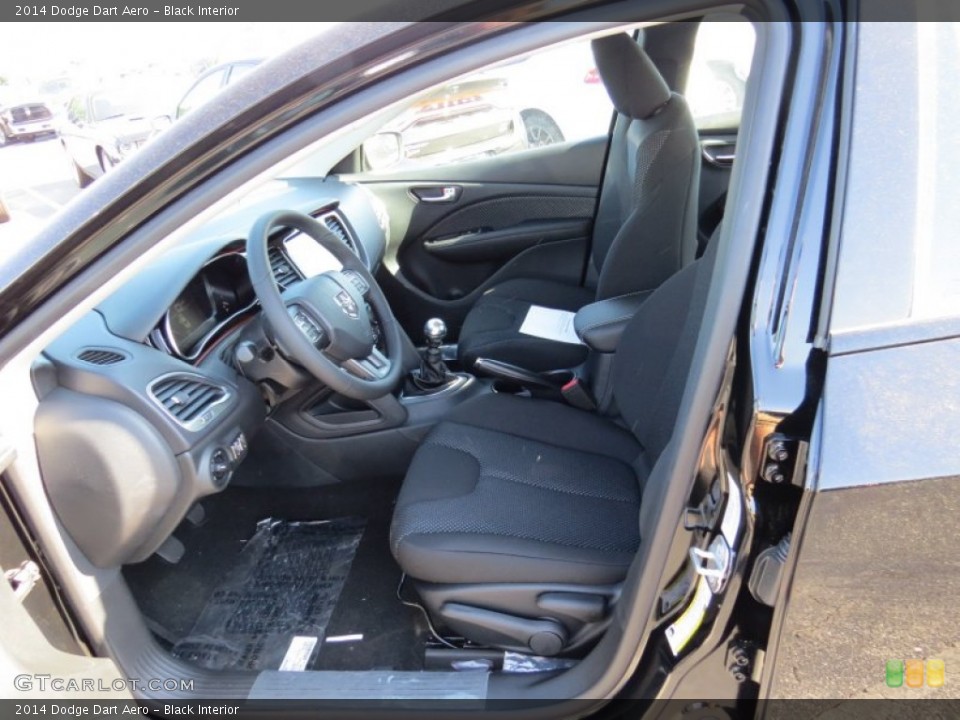 Black Interior Photo for the 2014 Dodge Dart Aero #93181738