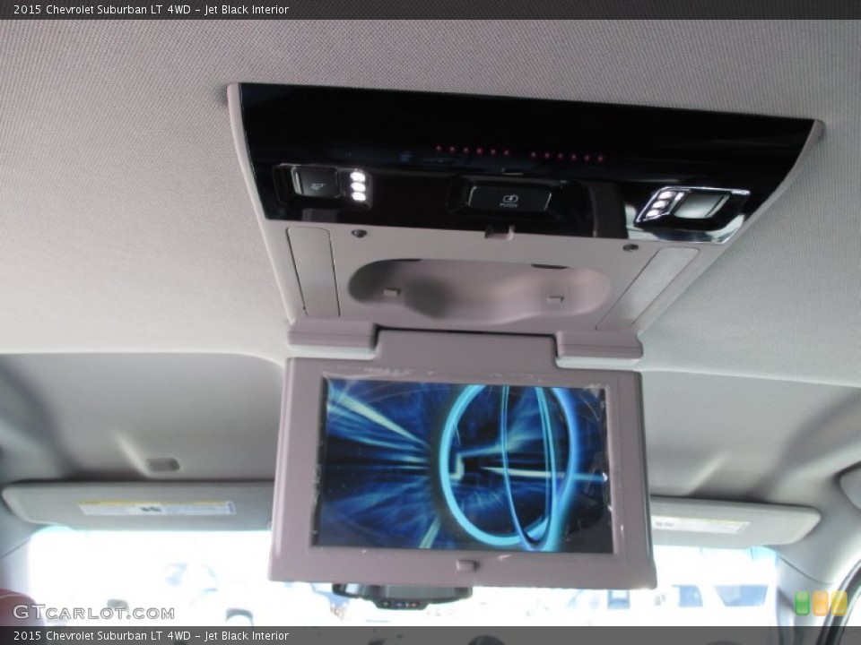 Jet Black Interior Entertainment System for the 2015 Chevrolet Suburban LT 4WD #93182917