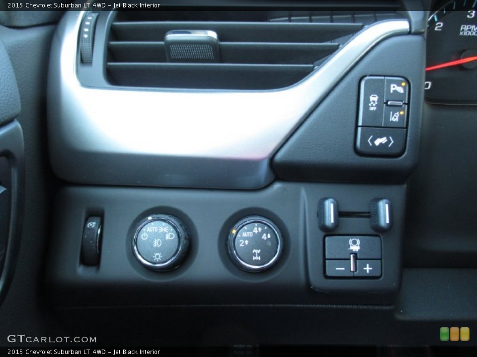 Jet Black Interior Controls for the 2015 Chevrolet Suburban LT 4WD #93183026