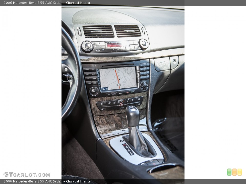 Charcoal Interior Controls for the 2006 Mercedes-Benz E 55 AMG Sedan #93184141