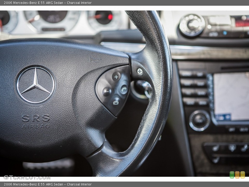 Charcoal Interior Controls for the 2006 Mercedes-Benz E 55 AMG Sedan #93184654