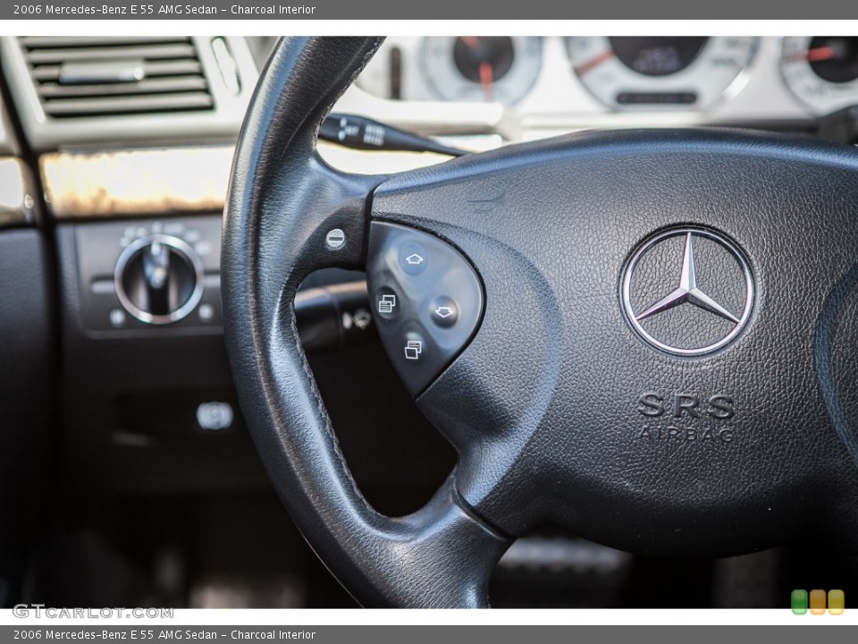 Charcoal Interior Controls for the 2006 Mercedes-Benz E 55 AMG Sedan #93184699