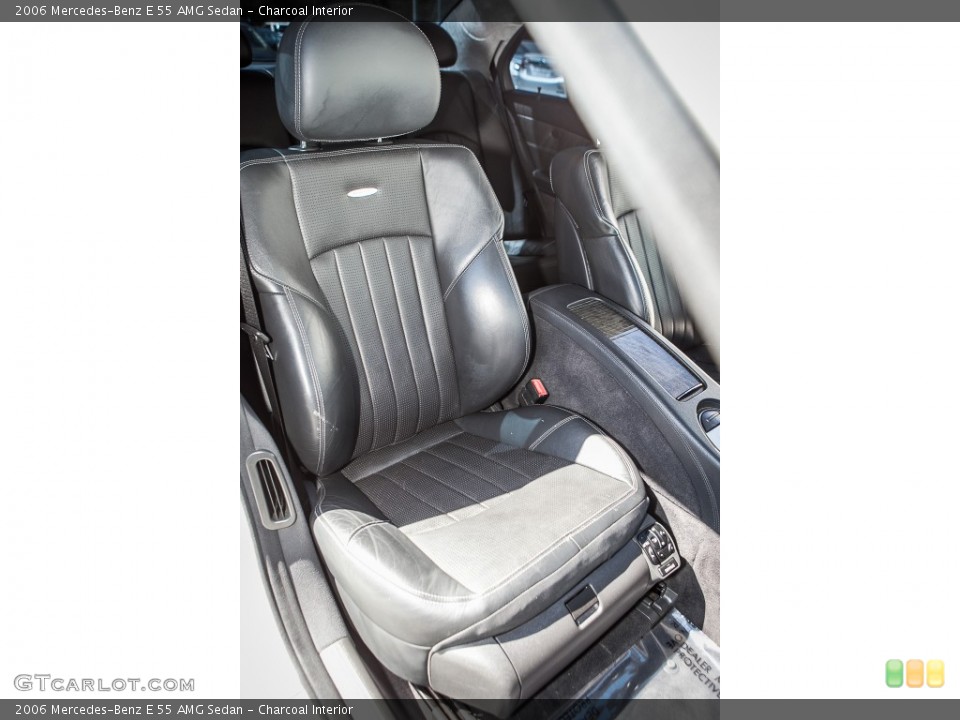 Charcoal Interior Front Seat for the 2006 Mercedes-Benz E 55 AMG Sedan #93185083