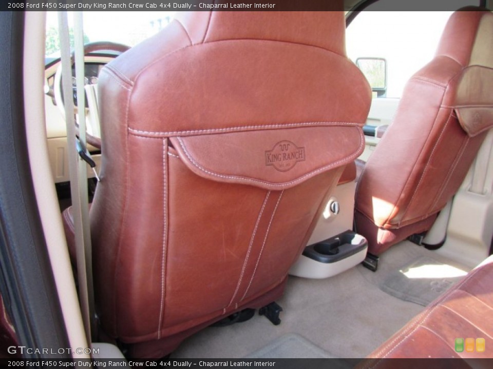 Chaparral Leather Interior Rear Seat for the 2008 Ford F450 Super Duty King Ranch Crew Cab 4x4 Dually #93186450