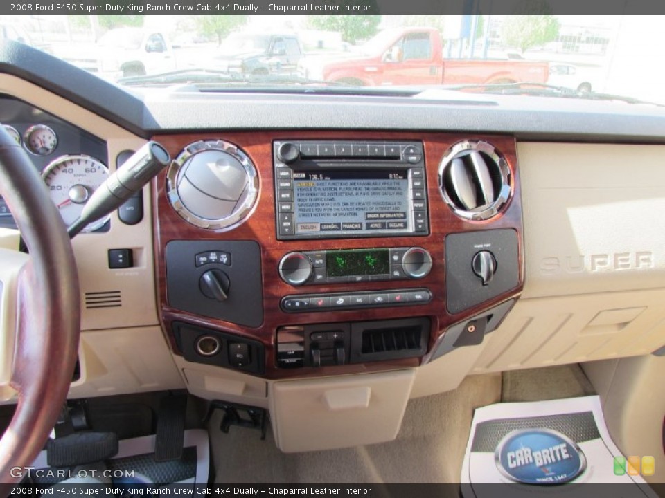 Chaparral Leather Interior Dashboard for the 2008 Ford F450 Super Duty King Ranch Crew Cab 4x4 Dually #93186694