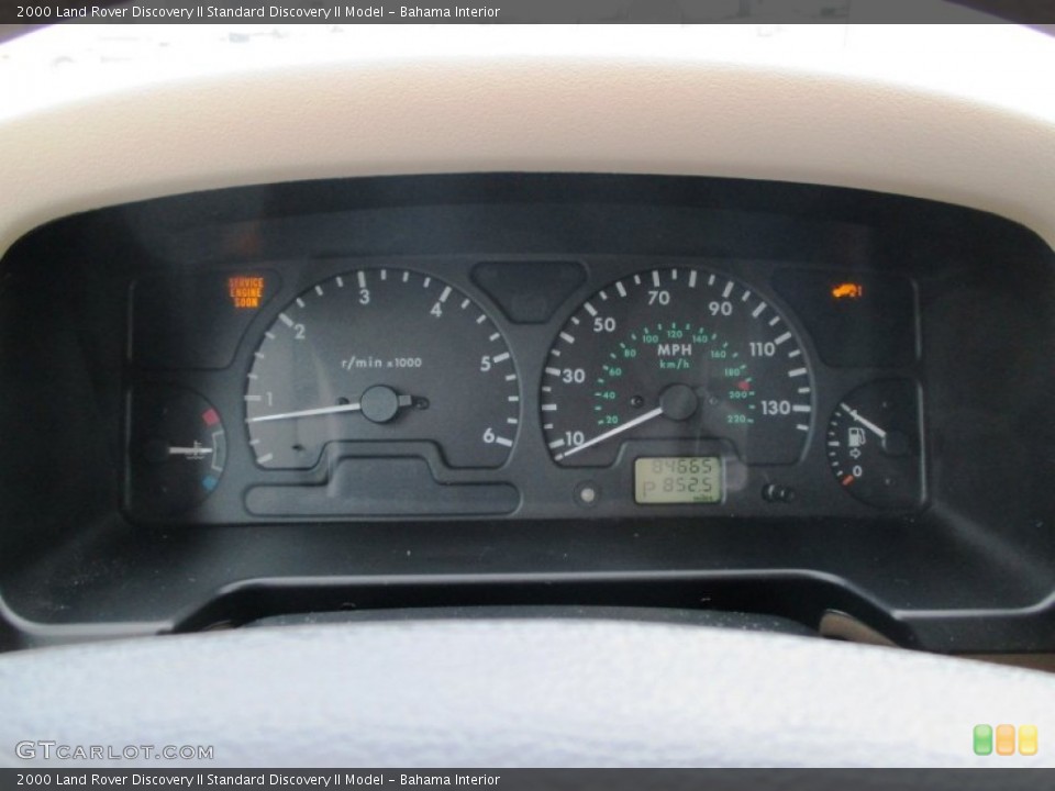 Bahama Interior Gauges for the 2000 Land Rover Discovery II  #93187546