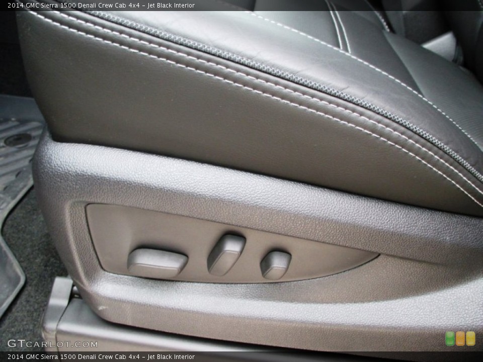 Jet Black Interior Front Seat for the 2014 GMC Sierra 1500 Denali Crew Cab 4x4 #93194062