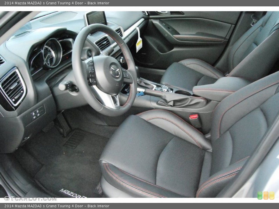 Black Interior Photo for the 2014 Mazda MAZDA3 s Grand Touring 4 Door #93199315
