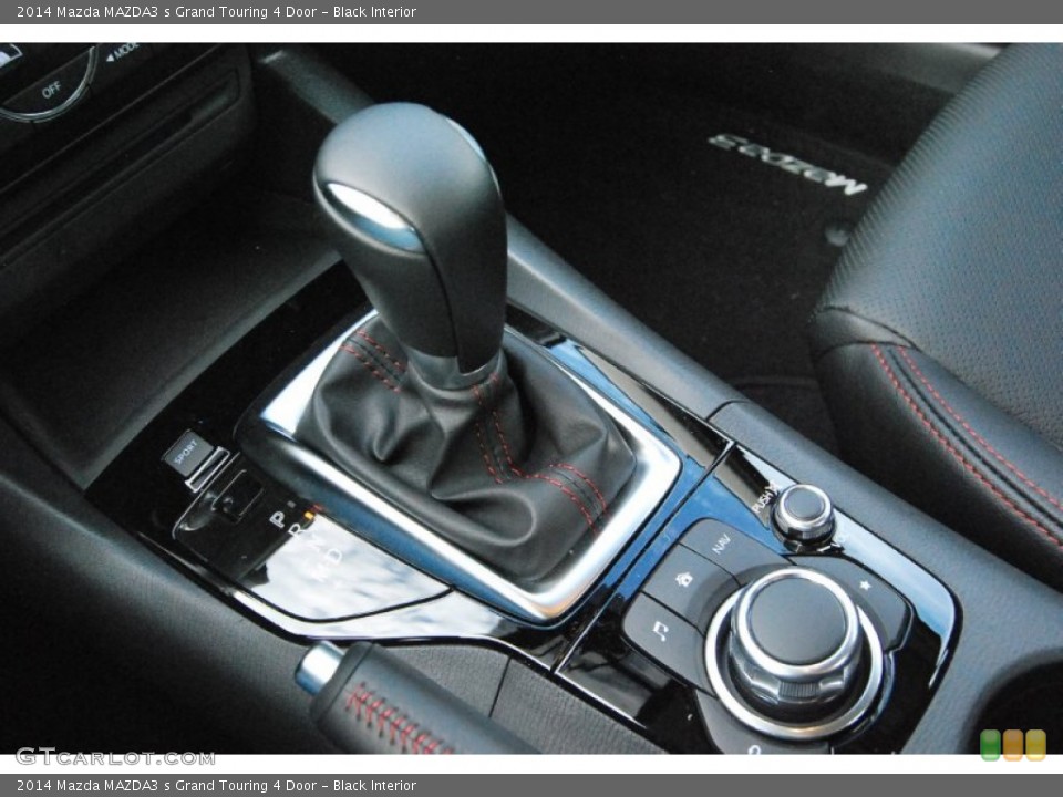Black Interior Transmission for the 2014 Mazda MAZDA3 s Grand Touring 4 Door #93199429