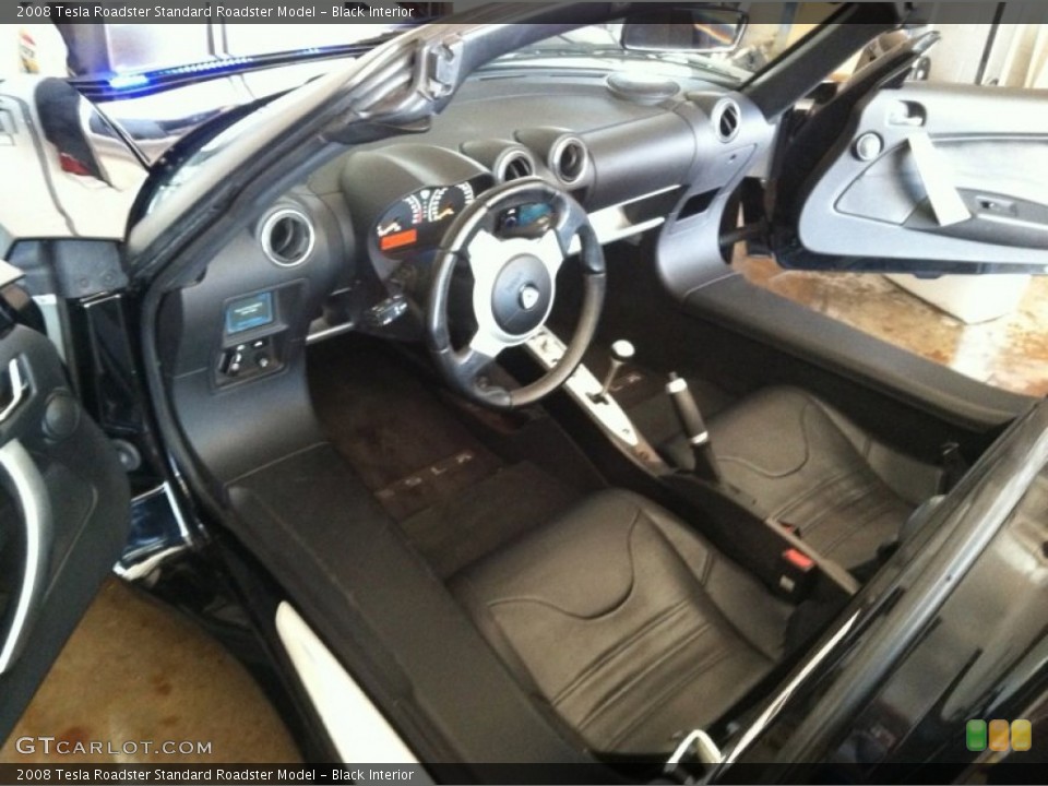 Black Interior Photo for the 2008 Tesla Roadster  #93200767