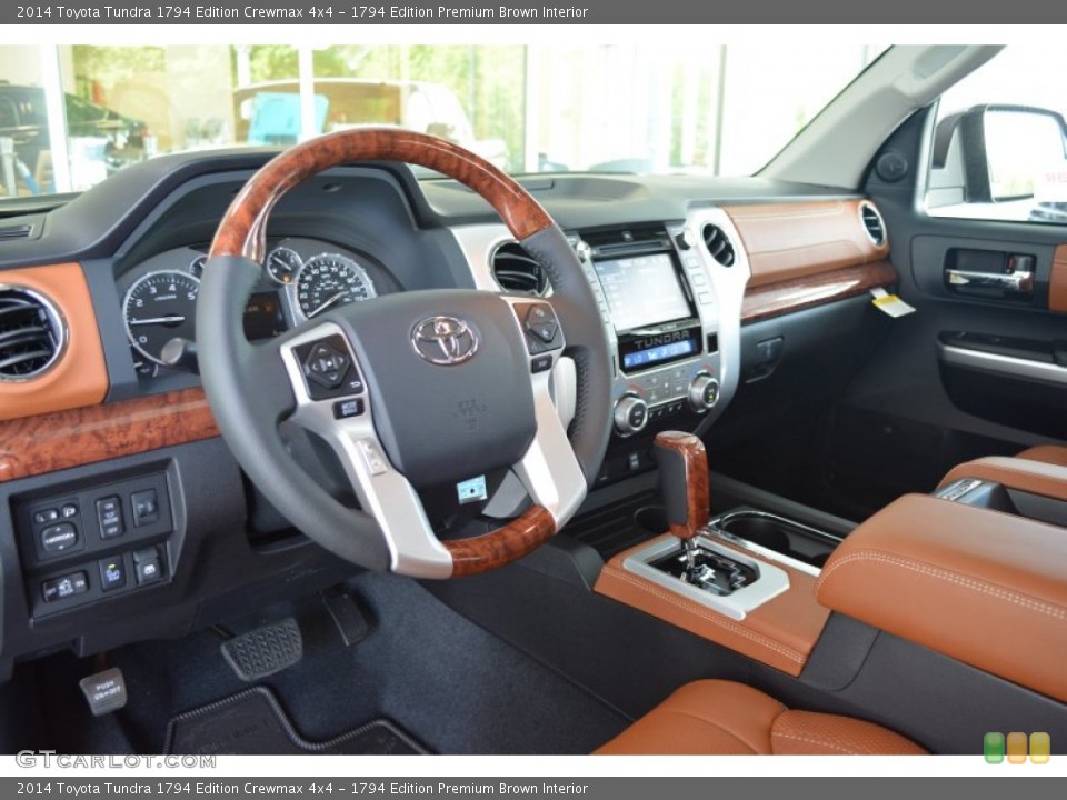 1794 Edition Premium Brown Interior Photo for the 2014 Toyota Tundra 1794 Edition Crewmax 4x4 #93205166