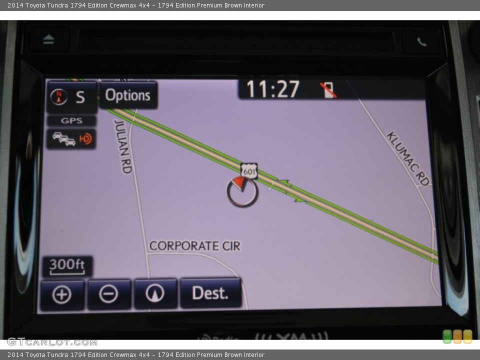 1794 Edition Premium Brown Interior Navigation for the 2014 Toyota Tundra 1794 Edition Crewmax 4x4 #93205373